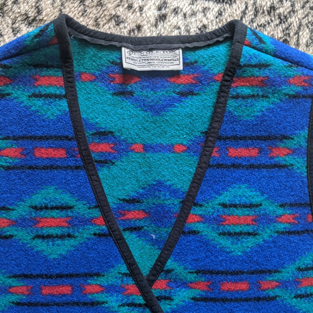 Vintage wool vest - Picture 2 of 6